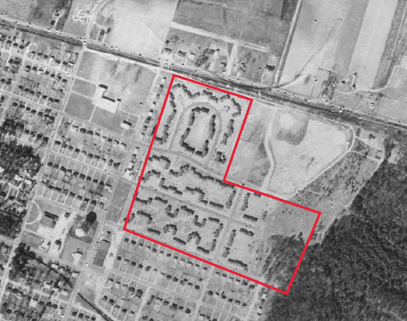 Fairview Homes 1959 aerial