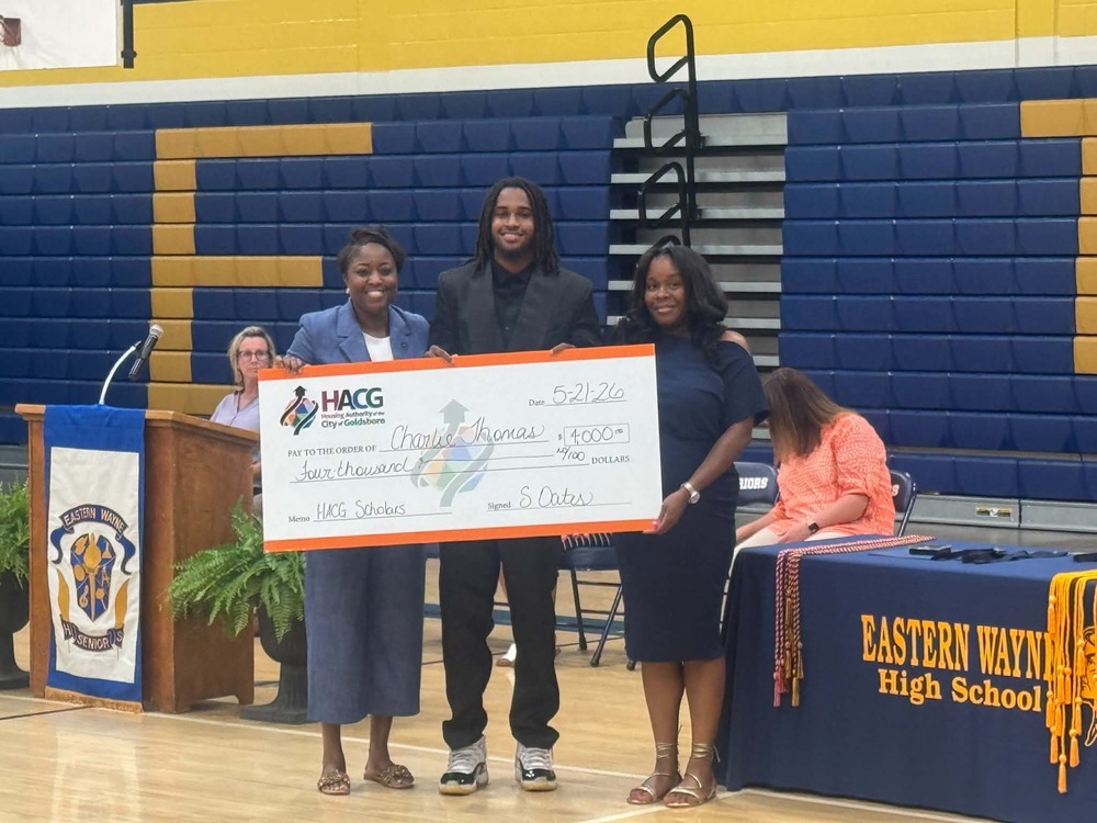 Charlie Thomas scholarship reciepent