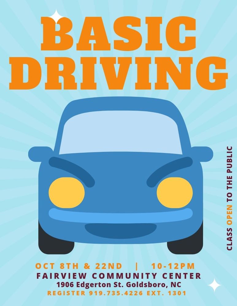 basic driving class october 22nd