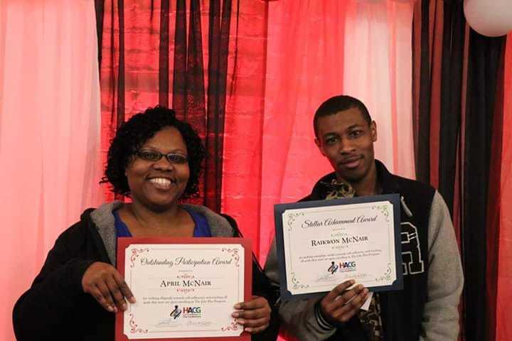 ROSS Program participants with certificates