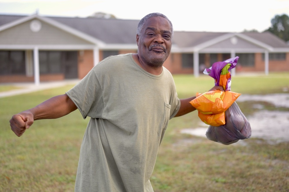 Older man at HACG Trunk or Treat 