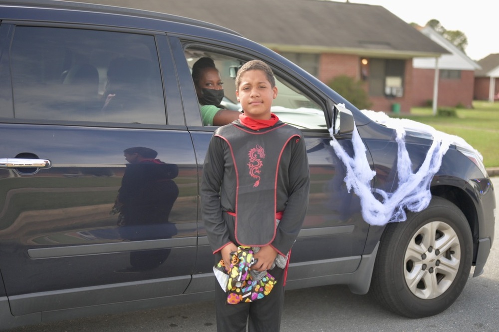 HACG Youth in costume at HACG Trunk or Treat