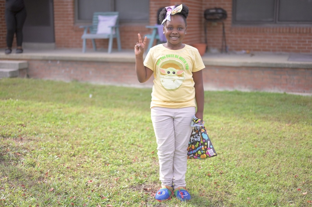 HACG Young girl at trunk or treat