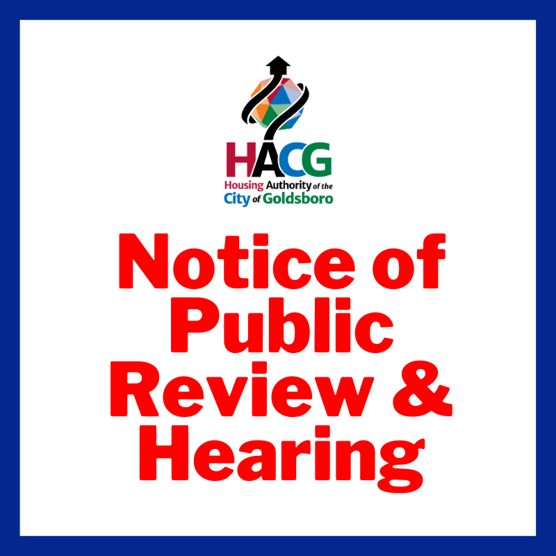 Notice of Public Review and Hearing