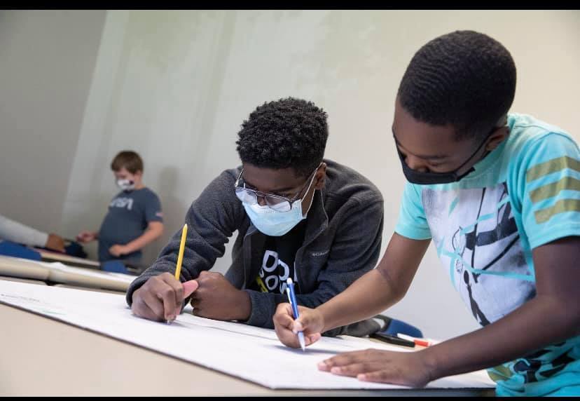 WCC Bison Camp CHE students writing