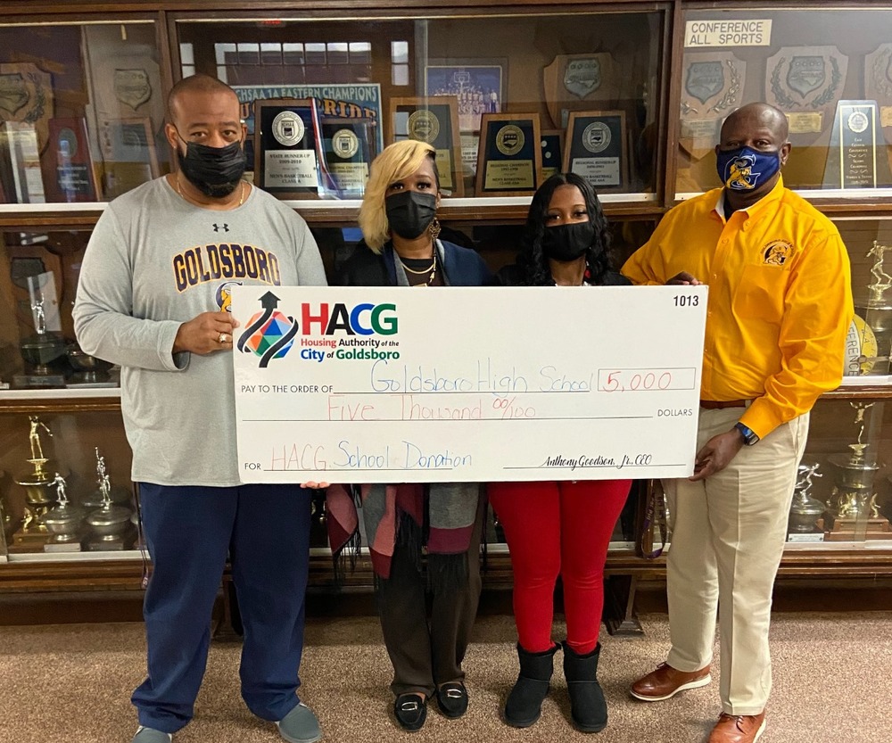 goldsboro high hacg donation