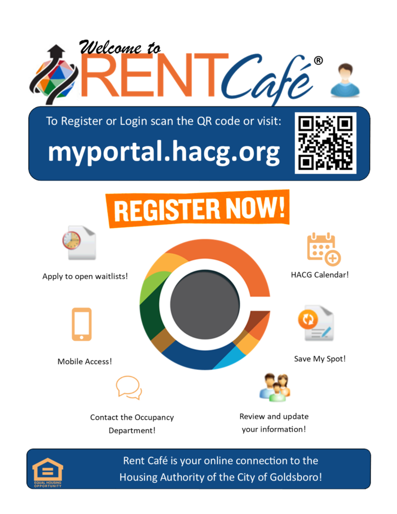 HACG Rent Cafe Portal Flyer 